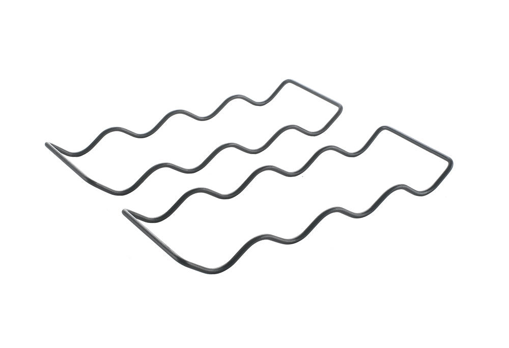 METALTEX 382920000 Wave20 Flaschenregal 2er Set Lava TouchTherm, matt schwarz