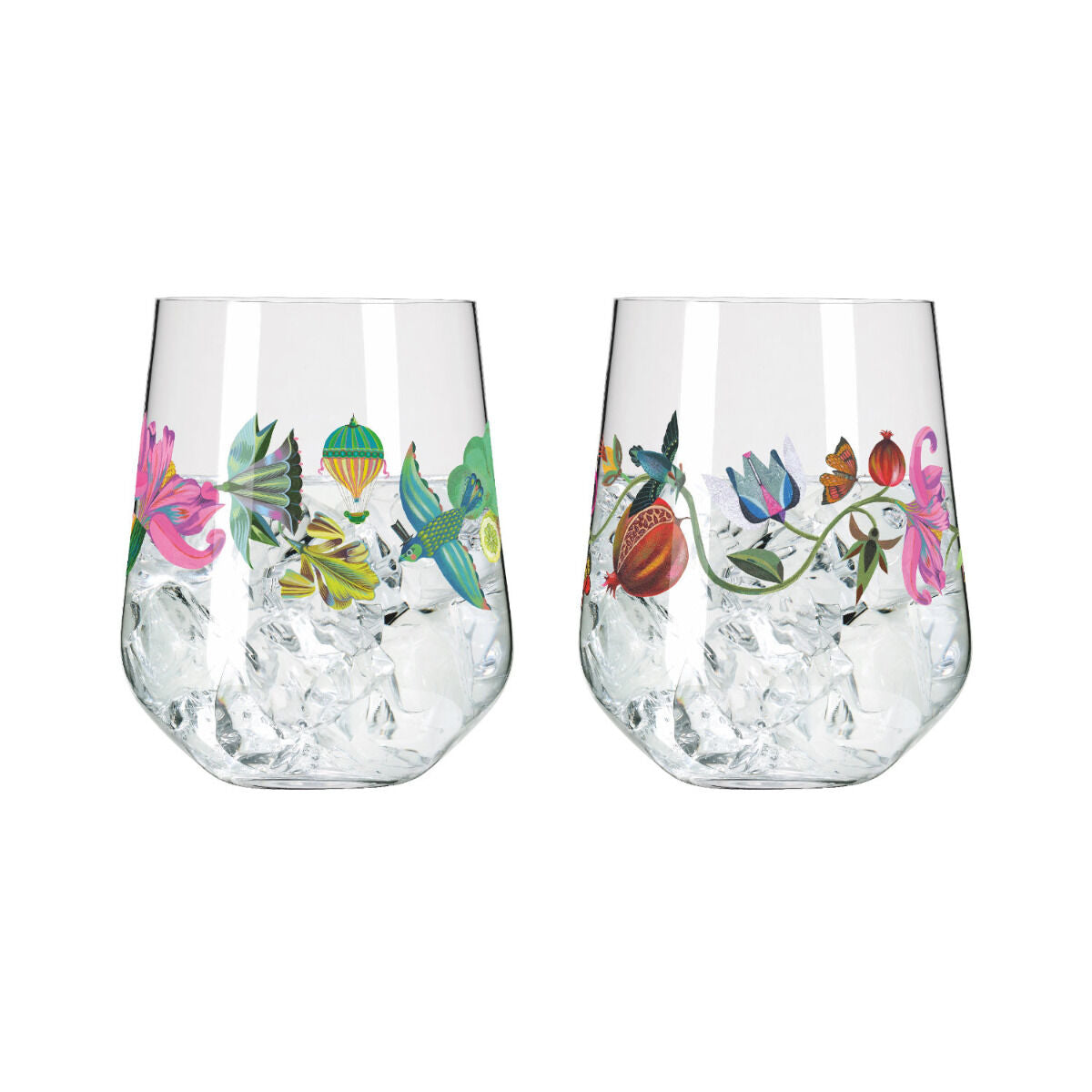 Ritzenhoff 3891002 BOTANIC LIGHTS Ginglas-Set #9, #10 Olaf Hajek 2024 / Gin Tumbler