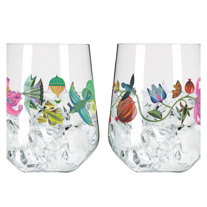 Ritzenhoff 3891002 BOTANIC LIGHTS Ginglas-Set #9, #10 Olaf Hajek 2024 / Gin Tumbler
