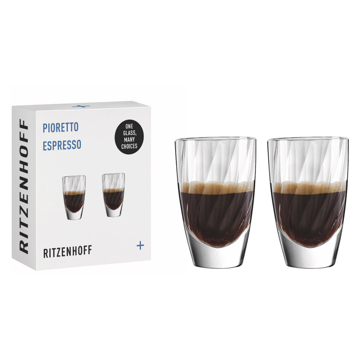 Ritzenhoff 3991003 PIORETTO Espressoglas 2er-Set Ritzenhoff Design Team 2025
