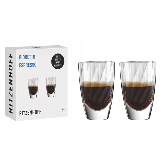 Ritzenhoff 3991003 PIORETTO Espressoglas 2er-Set Ritzenhoff Design Team 2025