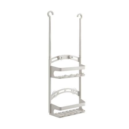 METALTEX 400802000 Shower-Flex Duschenboy mit 2 Etagen, 26 x 15 x 71 cm / Duschregal