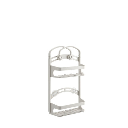 METALTEX 400802000 Shower-Flex Duschenboy mit 2 Etagen, 26 x 15 x 71 cm / Duschregal