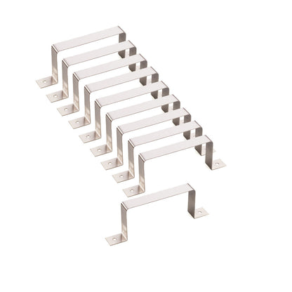 10er SET N-RSS Flachkanalhalterung / Compair norm System Ø 100