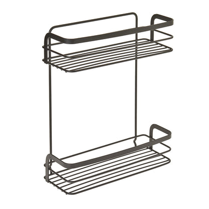 METALTEX 401114000 Origin Lava Regal mit 2 Etagen, TouchTherm, matt schwarz
