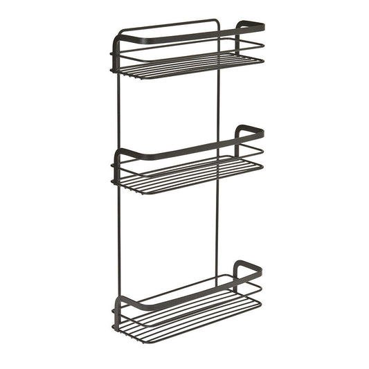 METALTEX 401124000 Origin Lava Regal mit 3 Etagen, TouchTherm, matt schwarz