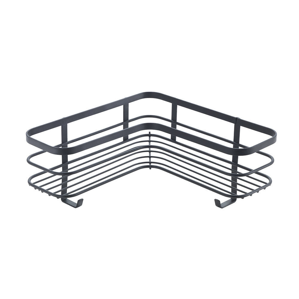 METALTEX 401144000 Origin Lava Eckregal "L" 21x21x13 cm, TouchTherm, matt schwarz
