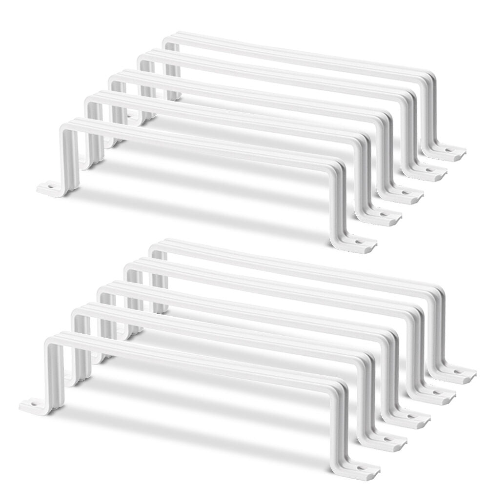10er SET Breitkanal T-RSS Flachkanalhalterung - Compair top System
