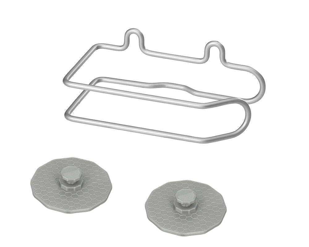 METALTEX Artic Toilettenpapierhalter mit Polytherm Frost Beschichtung / EasyFix / Aufhängung