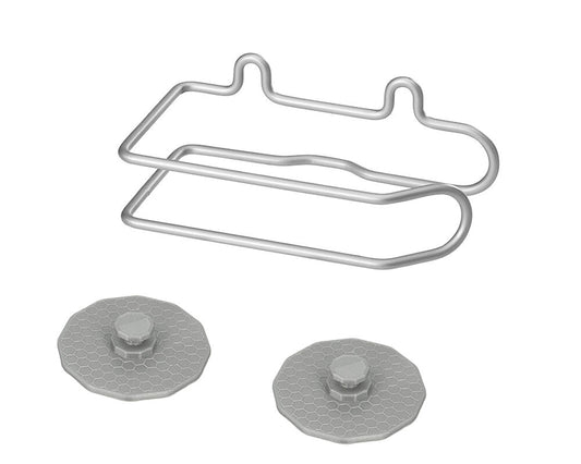 METALTEX Artic Toilettenpapierhalter mit Polytherm Frost Beschichtung / EasyFix / Aufhängung