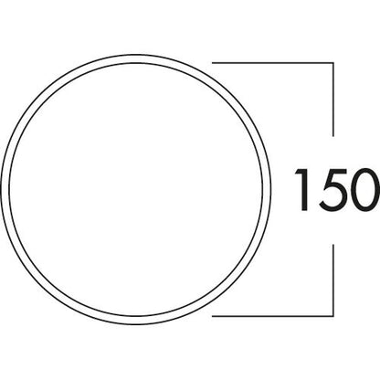 Mauerkasten E-Klima-E 150 mit Edelstahlrohr und Edelstahl - Außenjalousie / Compair flow System 150 – Bild 2