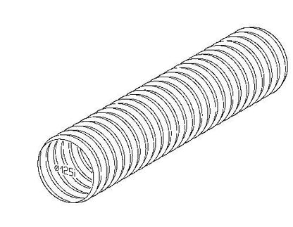 N-PXO Flexschlauch / Ø 127 mm / COMPAIR / Zubhör / Dunstabzug / – Bild 2