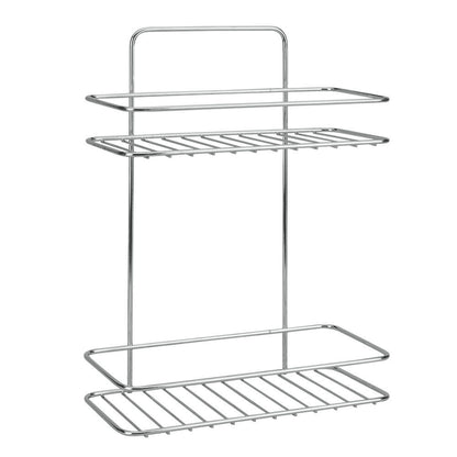 METALTEX 403312000 Reflex LUXY 2-etagiges Regal 26 x 13 x 35 cm Chrometherm