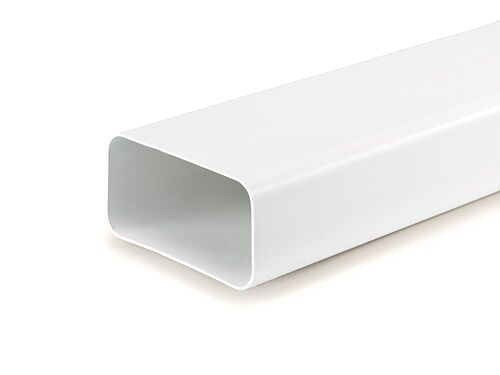 MF-VRO 1000 Lüftungsrohr ohne Muffe 169a x77a mm / Flachkanalrohr / Compair flow (System Ø 125)