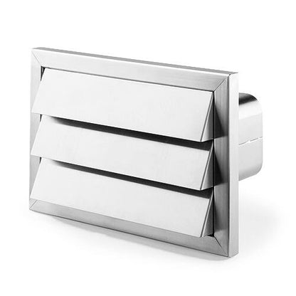 Außenjalousie E-Jal flow 125 aus Edelstahl 210 x 140 mm