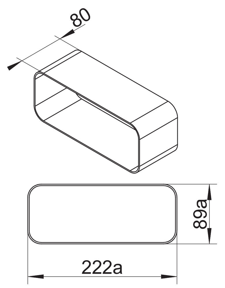 10er SET F-VBS 150 Rohrbogenverbinder / Verbindungsstück / Verbindungsmuffe / Compair flow (System Ø 150) – Bild 3
