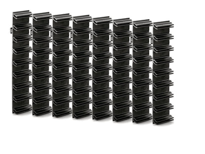 NABER 4041023 Klemmaufnahme Set PRESA für Topmaster, schwarz