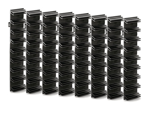 NABER 4041023 Klemmaufnahme Set PRESA für Topmaster, schwarz