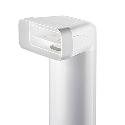 F-UR Umlenkstück 90° mit Rundrohr / Compair flow (System Ø 150) – Bild 6