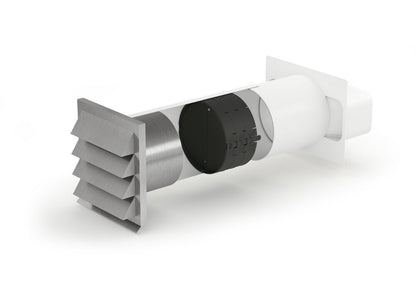 E-Jal 150 Mauerkasten inkl. THERMOBOX Wärmerückhaltesystem / Rechteckanschluss / Compair flow 150 (System Ø 150)