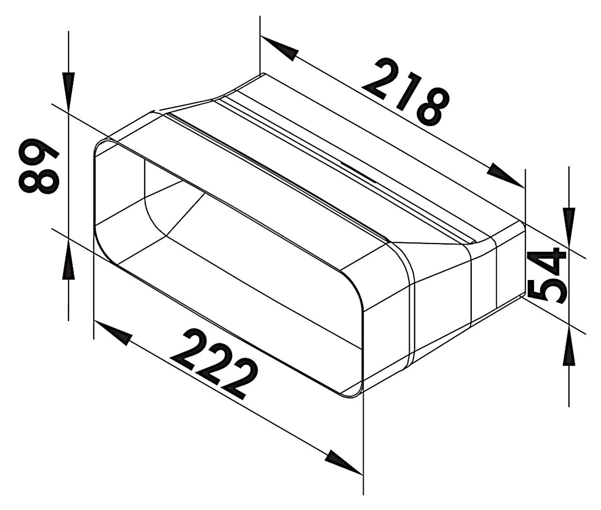 F-Top Adapter für Verbindung von Compair flow 150 und Compair top 125 / Verbindungsstück – Bild 2