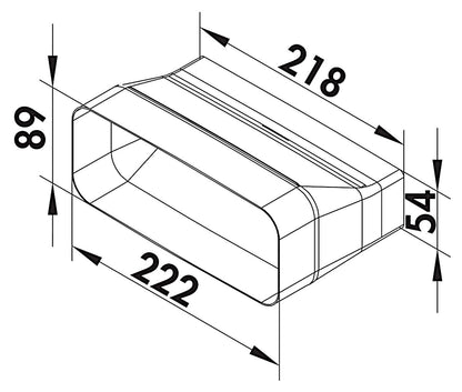 F-Top Adapter für Verbindung von Compair flow 150 und Compair top 125 / Verbindungsstück – Bild 2