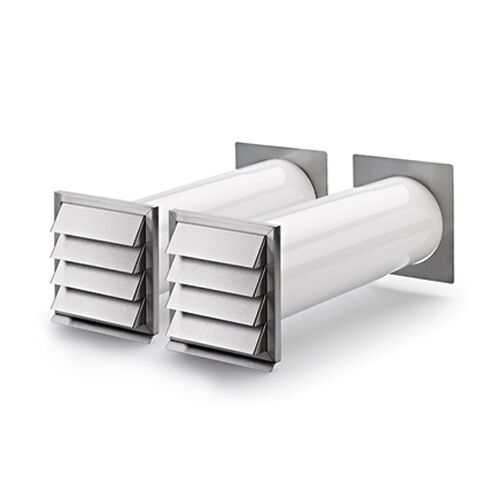 Ab- und Zuluft - Mauerkasten E-KLIMA A/Z 150 / Compair flow (System Ø 150) – Bild 2