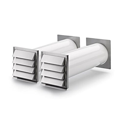 Ab- und Zuluft - Mauerkasten E-KLIMA A/Z 150 / Compair flow (System Ø 150) – Bild 2
