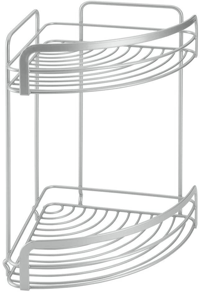 METALTEX 404816039 Viva Eckablage mit 2 Etagen 20x20x30 cm, Polytherm