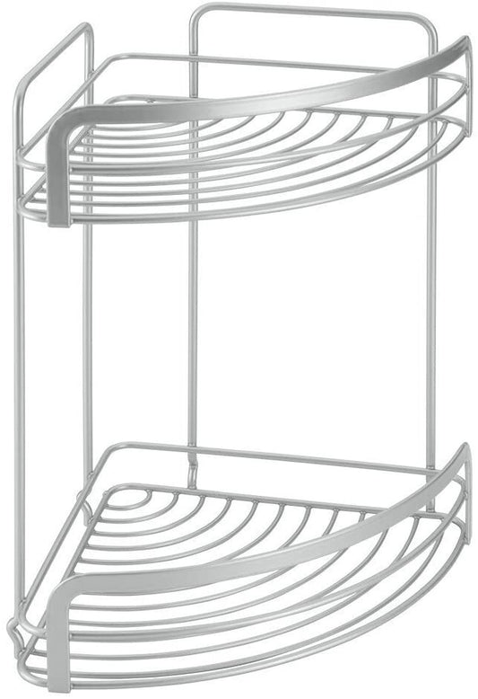 METALTEX 404816039 Viva Eckablage mit 2 Etagen 20x20x30 cm, Polytherm