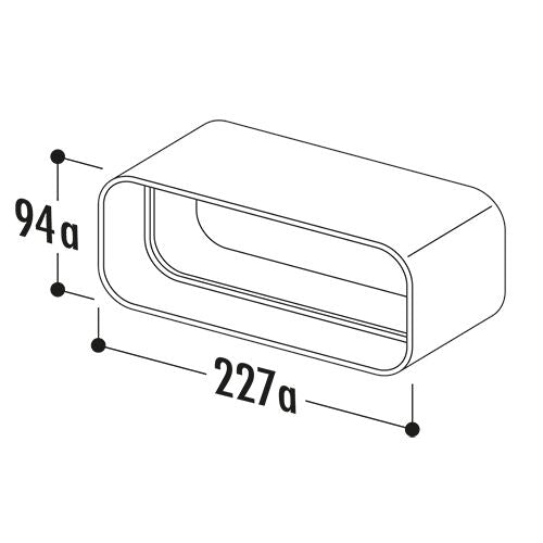 10er SET F-RVB Rohrverbinder / Verbindungsstück / Verbindungsmuffe / Compair flow (System Ø 150) – Bild 3