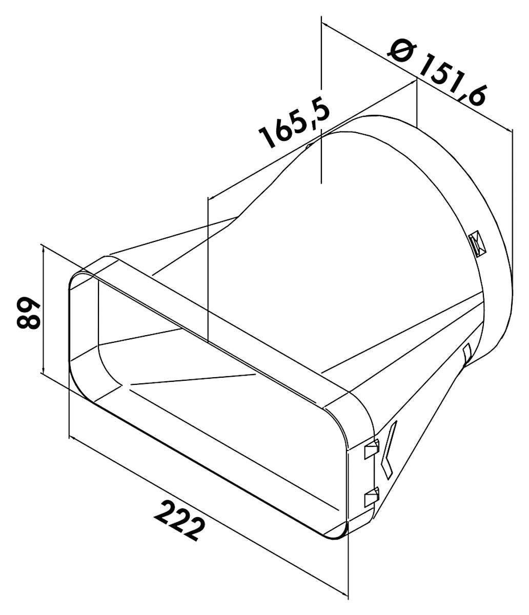 P-EST 150 Endstück / COMPAIR PRIME flow® – Bild 2