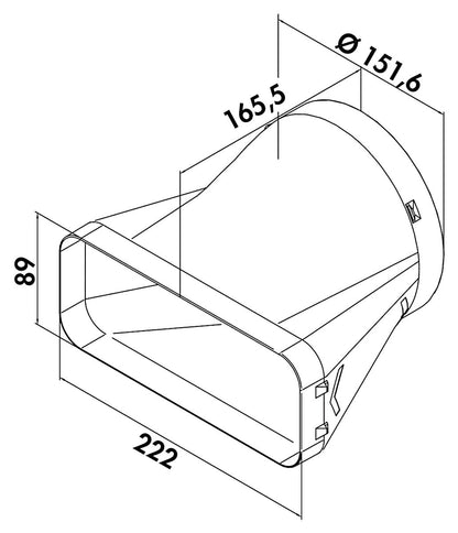Prime 150 Flachkanal Set-1 / COMPAIR PRIME flow®
