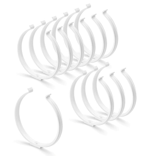 10er SET R-SKLEMM Schlauchklemme Ø 125 / Rundkanalhalterung / Compair flow