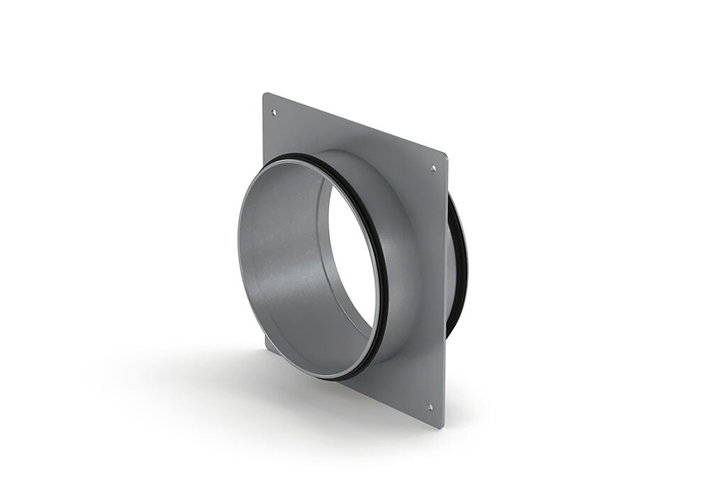 SR 150 Maueranschlussstutzen für Rundrohr / COMPAIR STEEL flow 150 (System Ø 150) / Verbindungsmuffe
