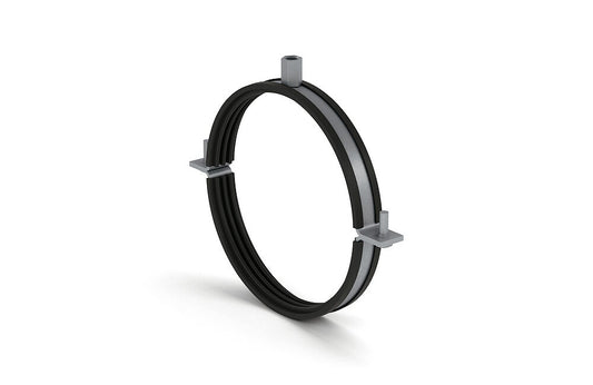 SR 150 Rundkanalhalterung mit Dämpfung / COMPAIR STEEL flow 150 (System Ø 150) / Halterung
