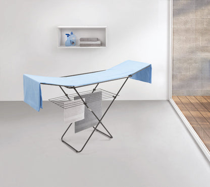 METALTEX 407909000 Panarea Onyx Flügelwäschetrockner mit 26 Meter Trockenlänge / Wäscheständer