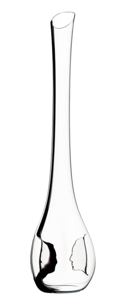 RIEDEL 4100/13 BLACK TIE Face to Face Dekanter aus Kristallglas, handgefertigt, Design-Dekanter