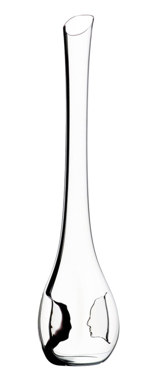 RIEDEL 4100/13 BLACK TIE Face to Face Dekanter aus Kristallglas, handgefertigt, Design-Dekanter