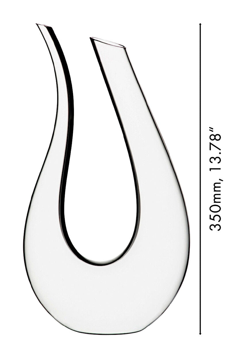 RIEDEL 4100/83 Dekanter BLACK TIE AMADEO 750 ml Kristallglas, handgefertigt, Design-Dekanter – Bild 2