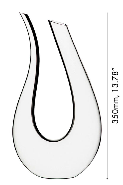 RIEDEL 4100/83 Dekanter BLACK TIE AMADEO 750 ml Kristallglas, handgefertigt, Design-Dekanter – Bild 2