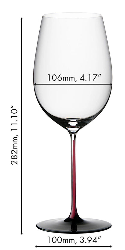RIEDEL 4100/00R BLACK SERIES Collector's Edition Bordeaux Grand Cru Weinglas, handgefertigt – Bild 2
