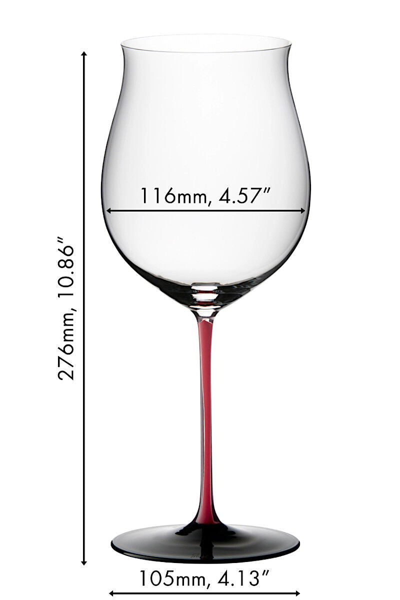 RIEDEL 4100/16R BLACK SERIES Collector's Edition Burgunder Grand Cru Weinglas, handgefertigt – Bild 2