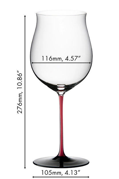 RIEDEL 4100/16R BLACK SERIES Collector's Edition Burgunder Grand Cru Weinglas, handgefertigt – Bild 2