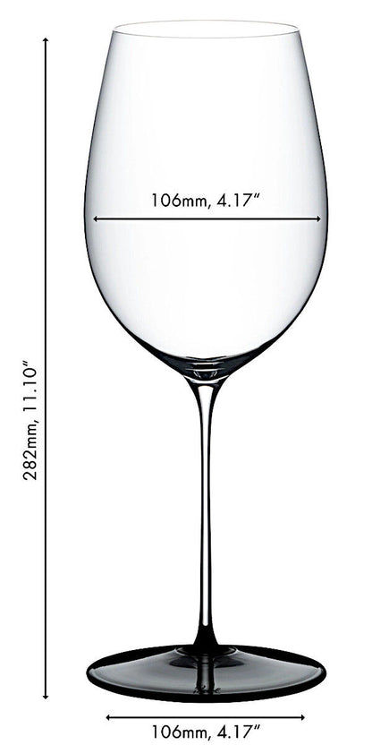 RIEDEL 4110/00 FATTO A MANO BLACK TIE Bordeaux Grand Cru Weinglas – Bild 2