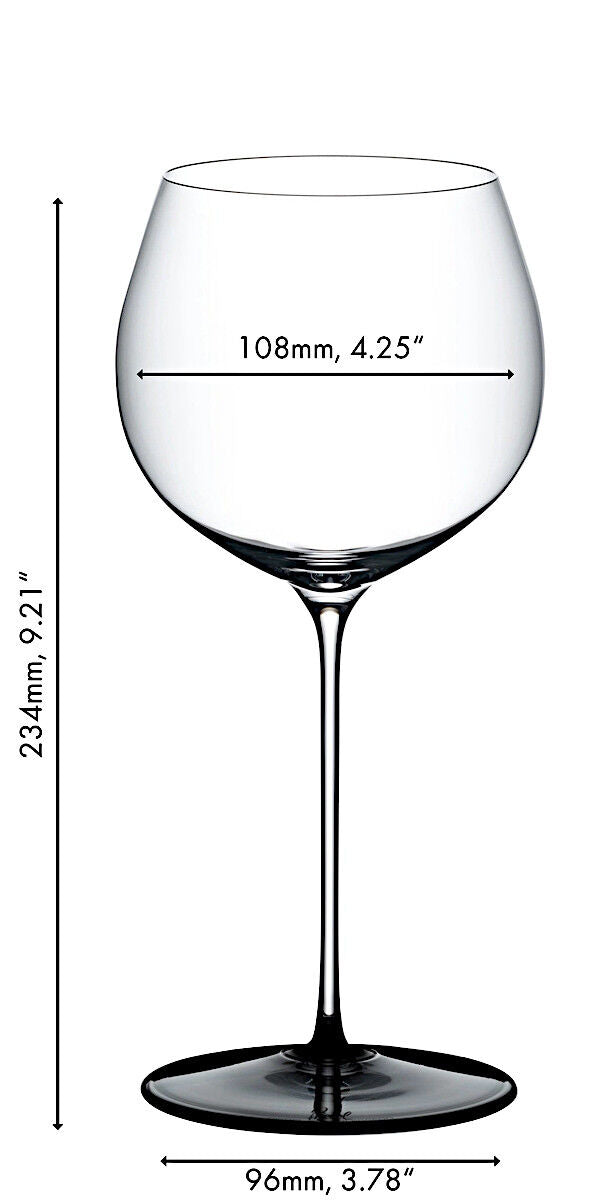 RIEDEL 4110/07 FATTO A MANO BLACK TIE Oaked Chardonnay Weinglas – Bild 2