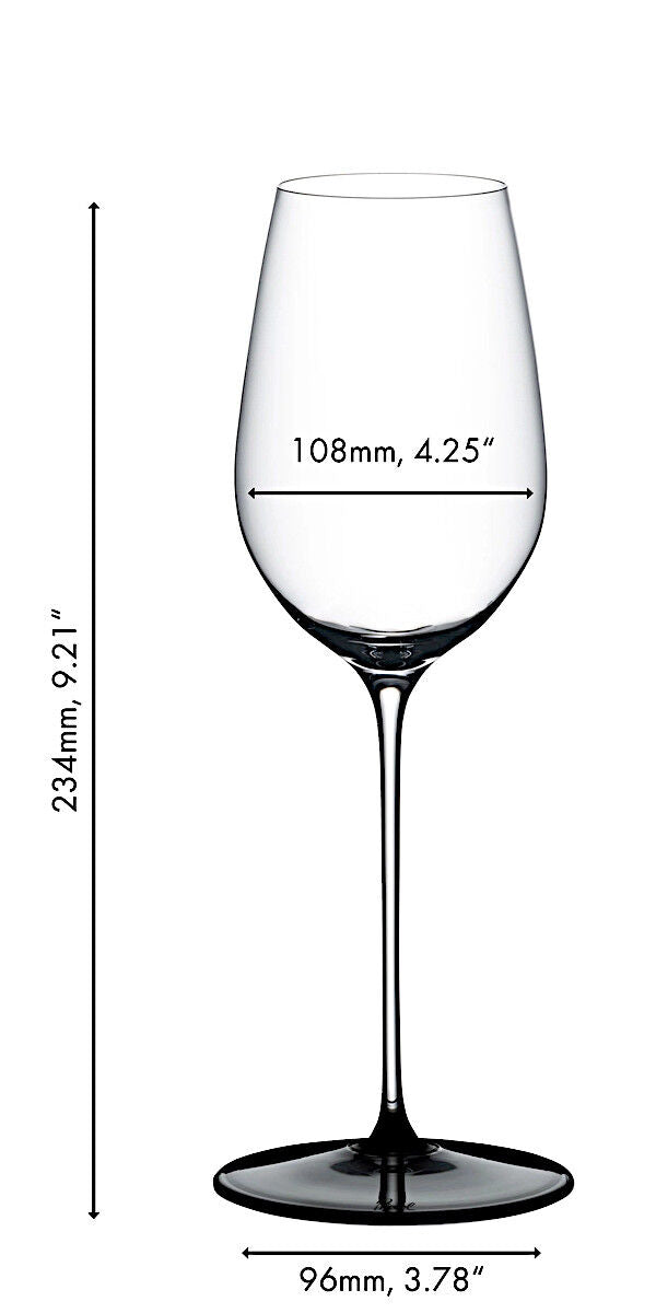 RIEDEL 4110/15 FATTO A MANO BLACK TIE Riesling Weinglas – Bild 2