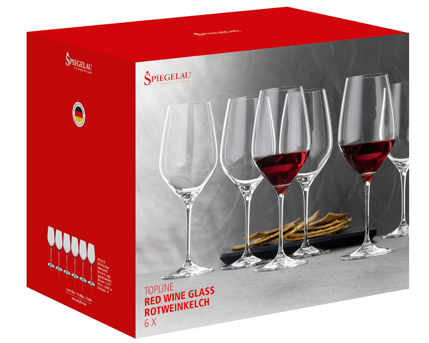 SPIEGELAU 4190135 TOPLINE Bordeauxglas 6er Set – Bild 6