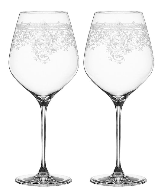 SPIEGELAU 4192260 ARABESQUE Burgunderglas 2er Set