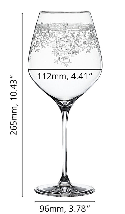 SPIEGELAU 4192260 ARABESQUE Burgunderglas 2er Set – Bild 2